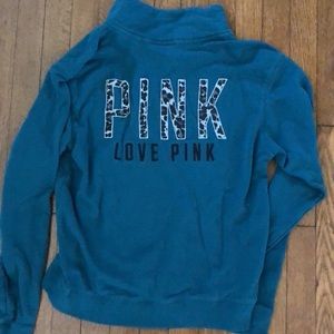 PINK Victoria’s Secret half zip sweatshirt